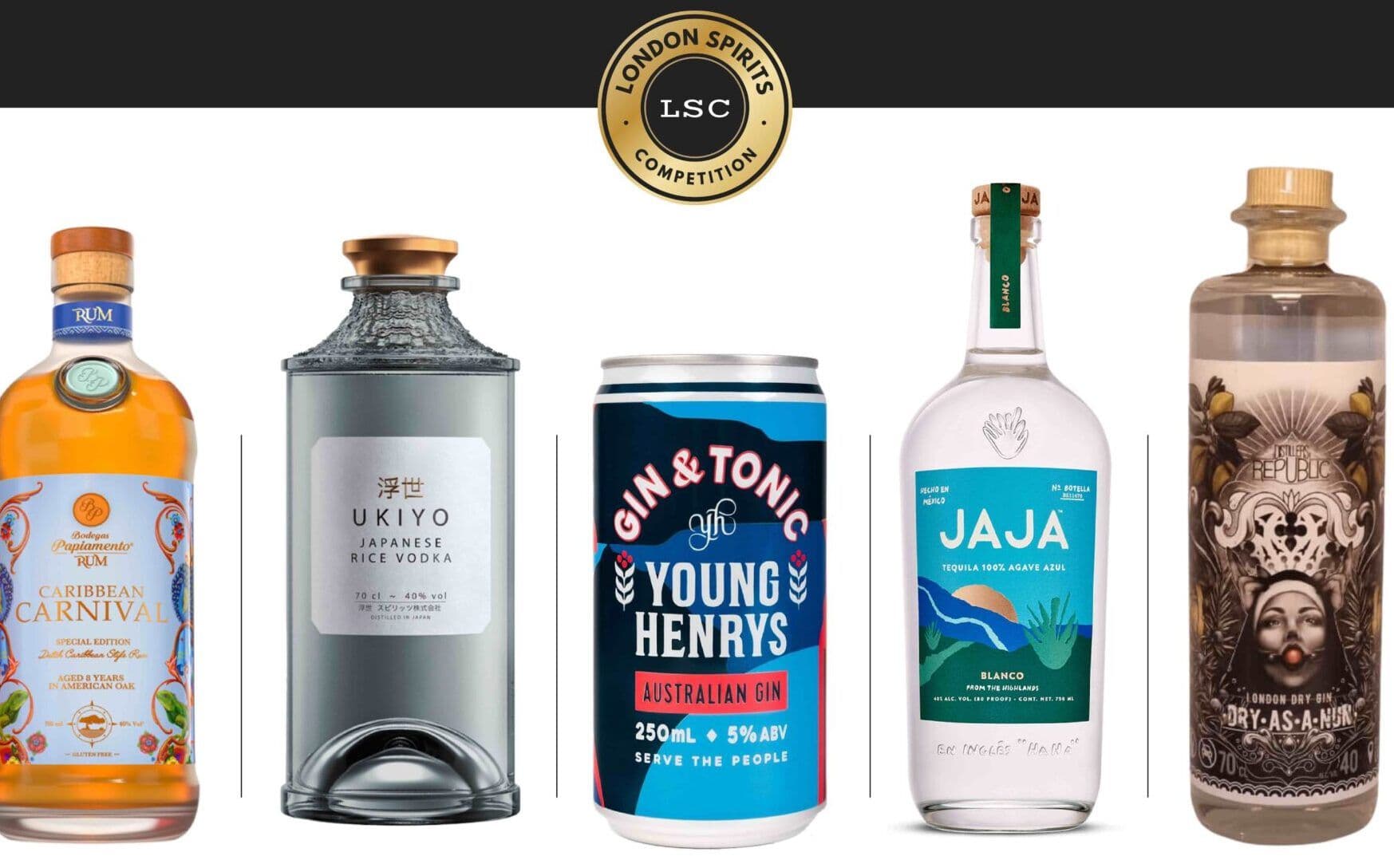 Winners announced London Spirits Competition 2023